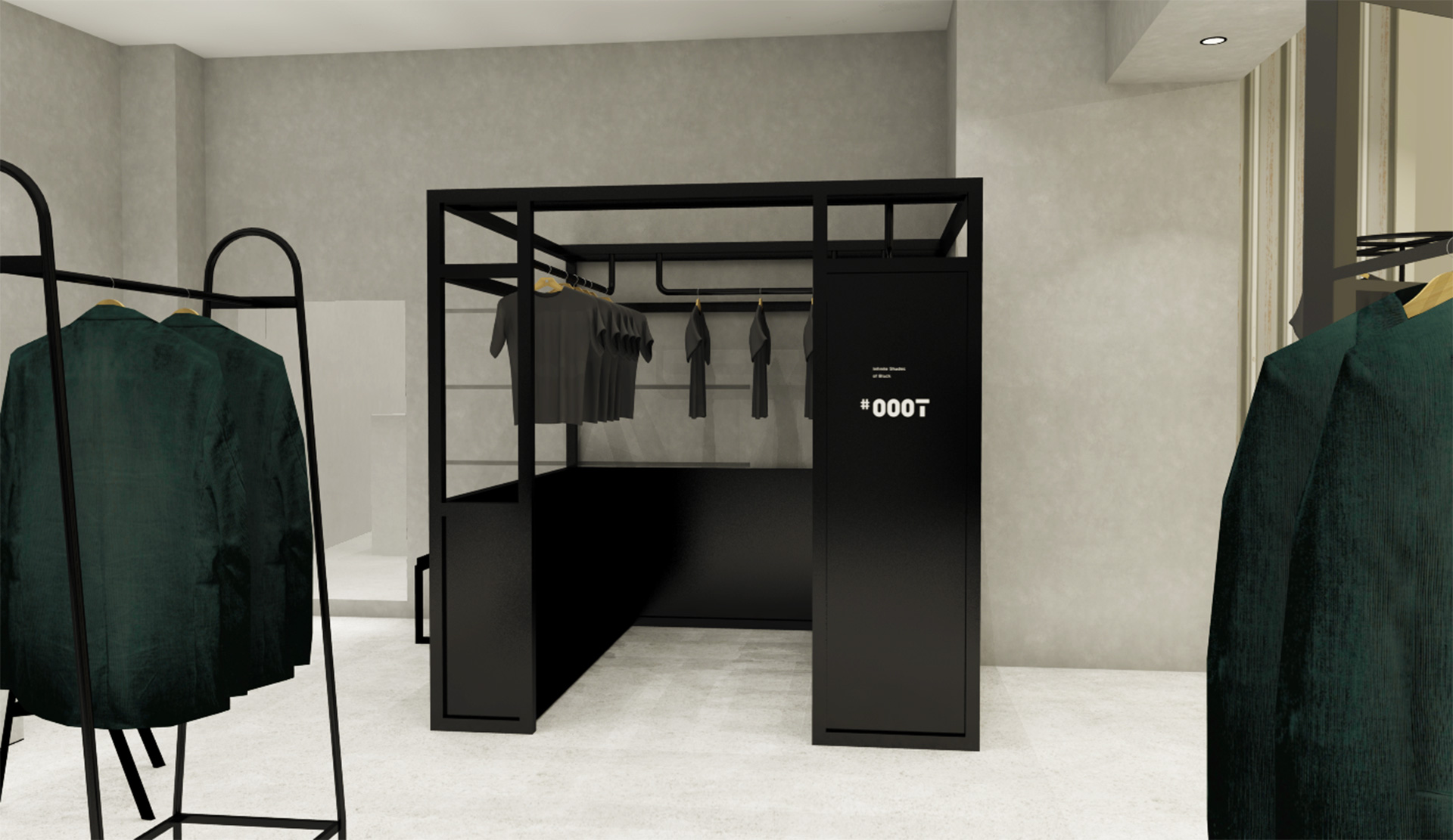 併設する黒T専門店「#000T」