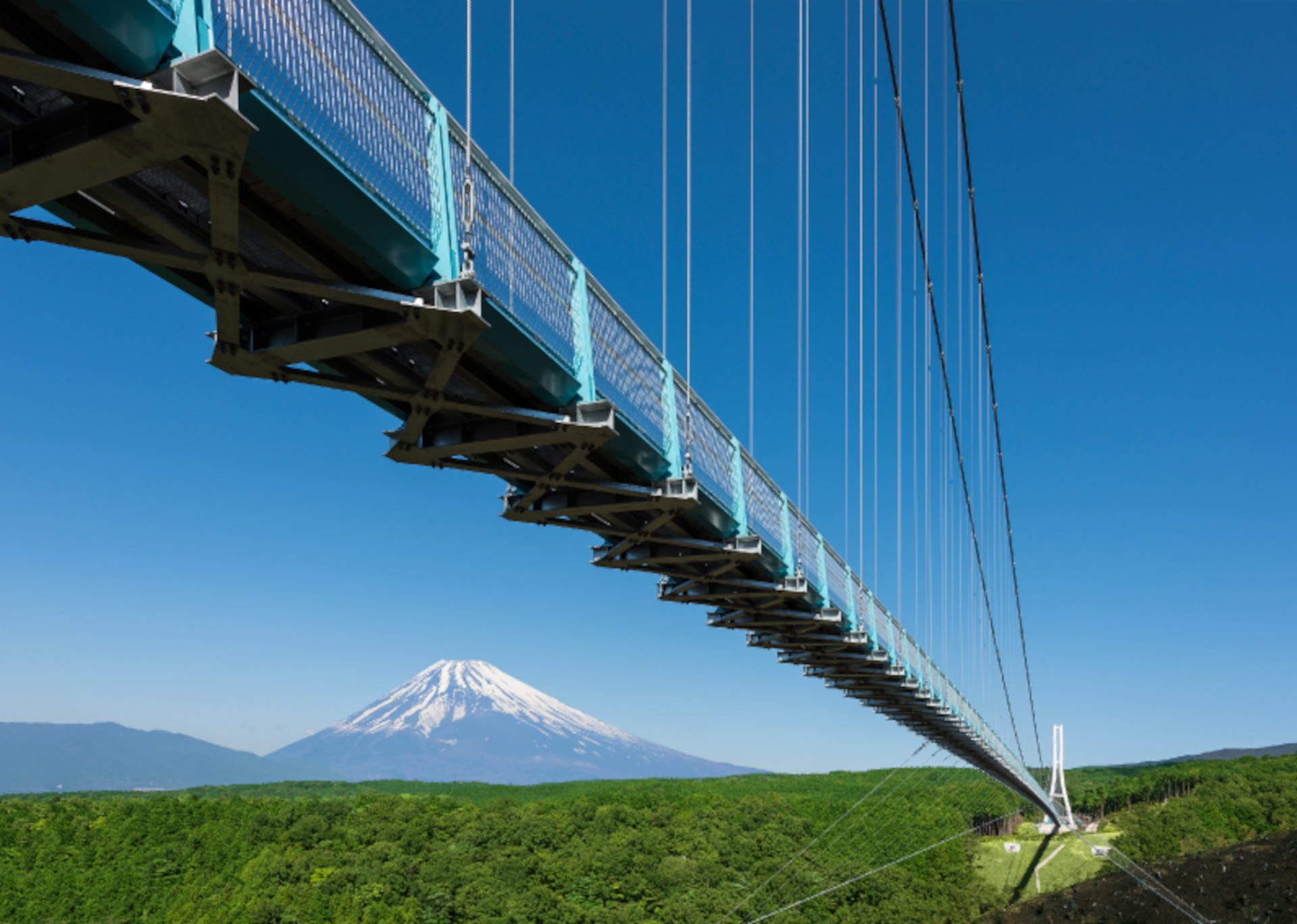日本最長の歩行者専用つり橋「三島スカイウォーク」
