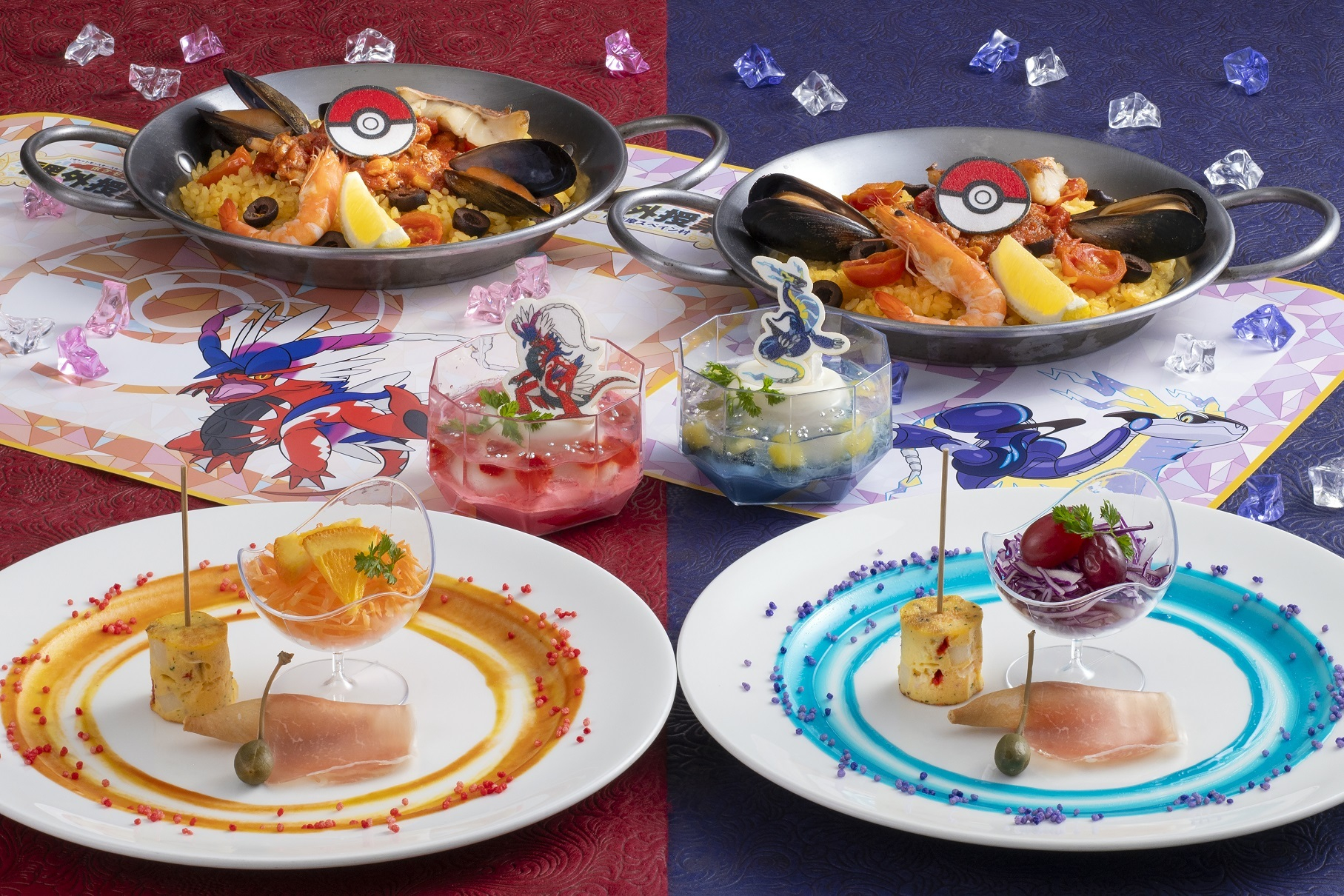 「コライドンの“アクセルブレイク”セット」と「ミライドンの“イナズマドライブ”セット」