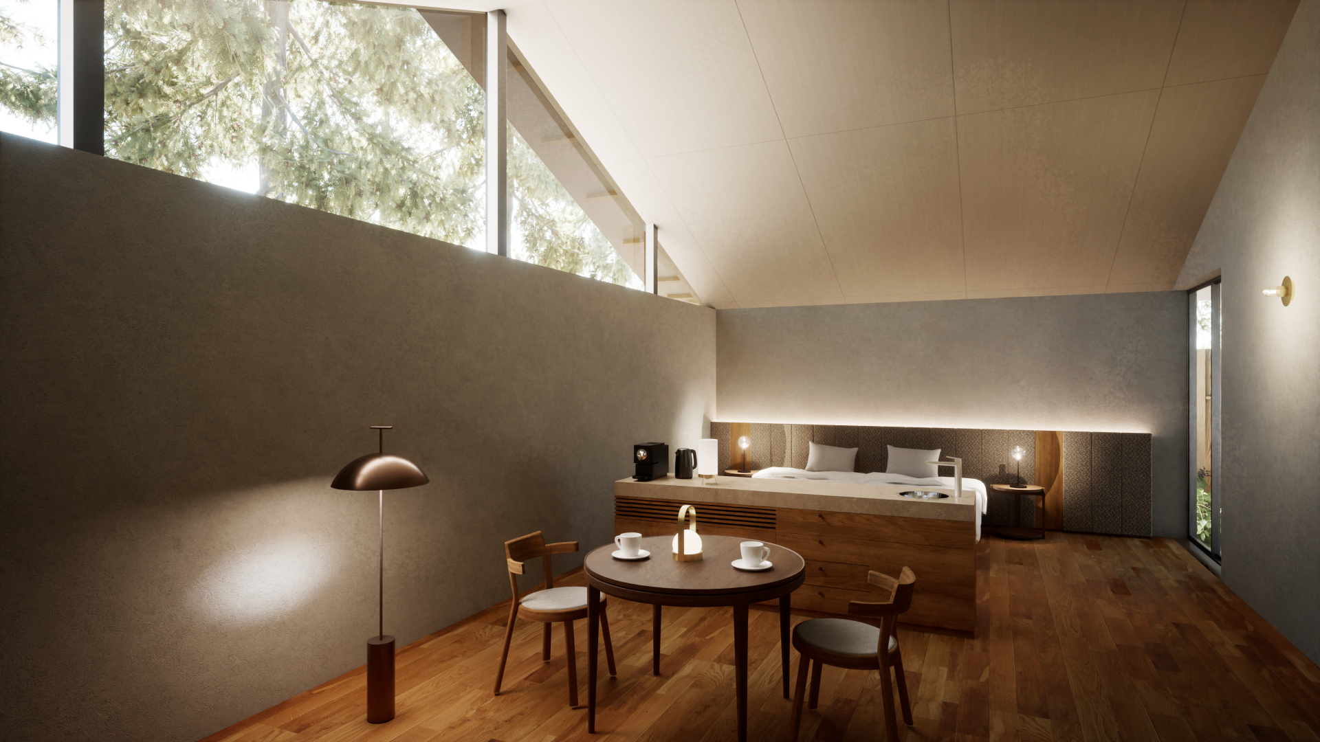 いぶきVILLAエリア温泉スイート17号棟（定員2名）