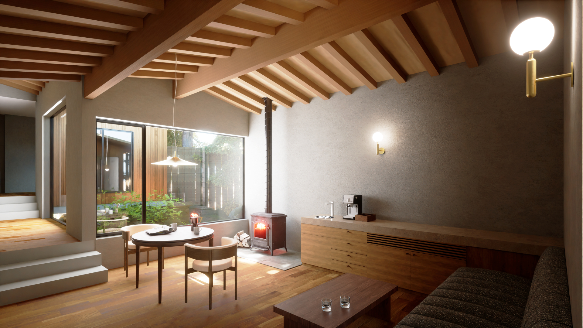 こだちのVILLAエリア温泉スイート14号棟（定員2名）