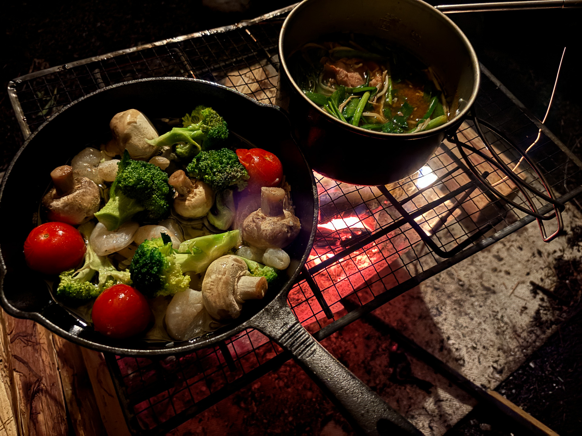 山中湖にキャンプに出かけました