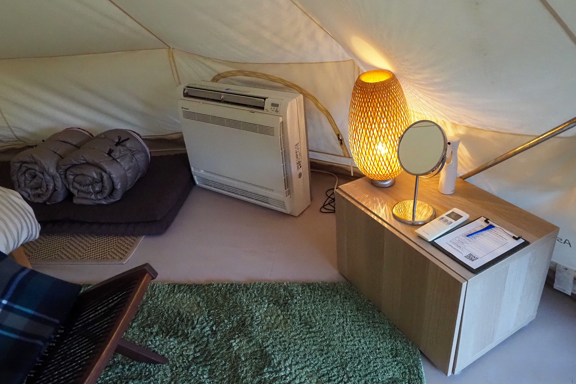 冷暖房に靴入れ、冷蔵庫など必要なものは一通り揃う