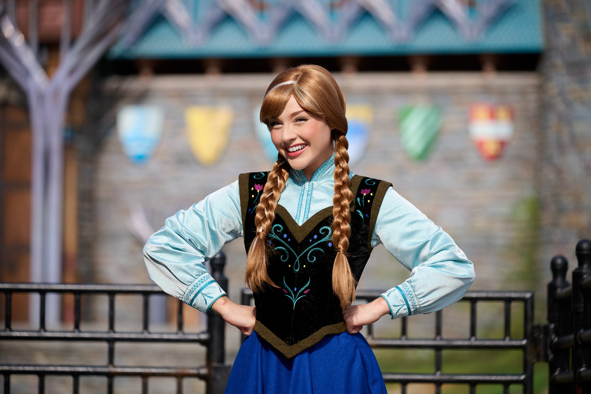 アナとエルサが応援してくれる