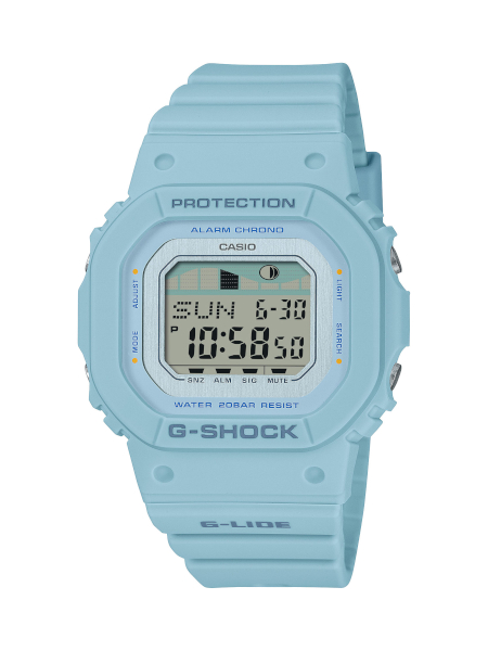G-SHOCK、サーファー向けモデル「G-LIDE」にスリムタイプ。ビーチを