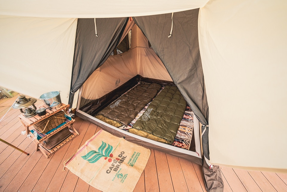 ogawa、110周年記念キャンプテント「ミニオンR」。直営店限定、購入者