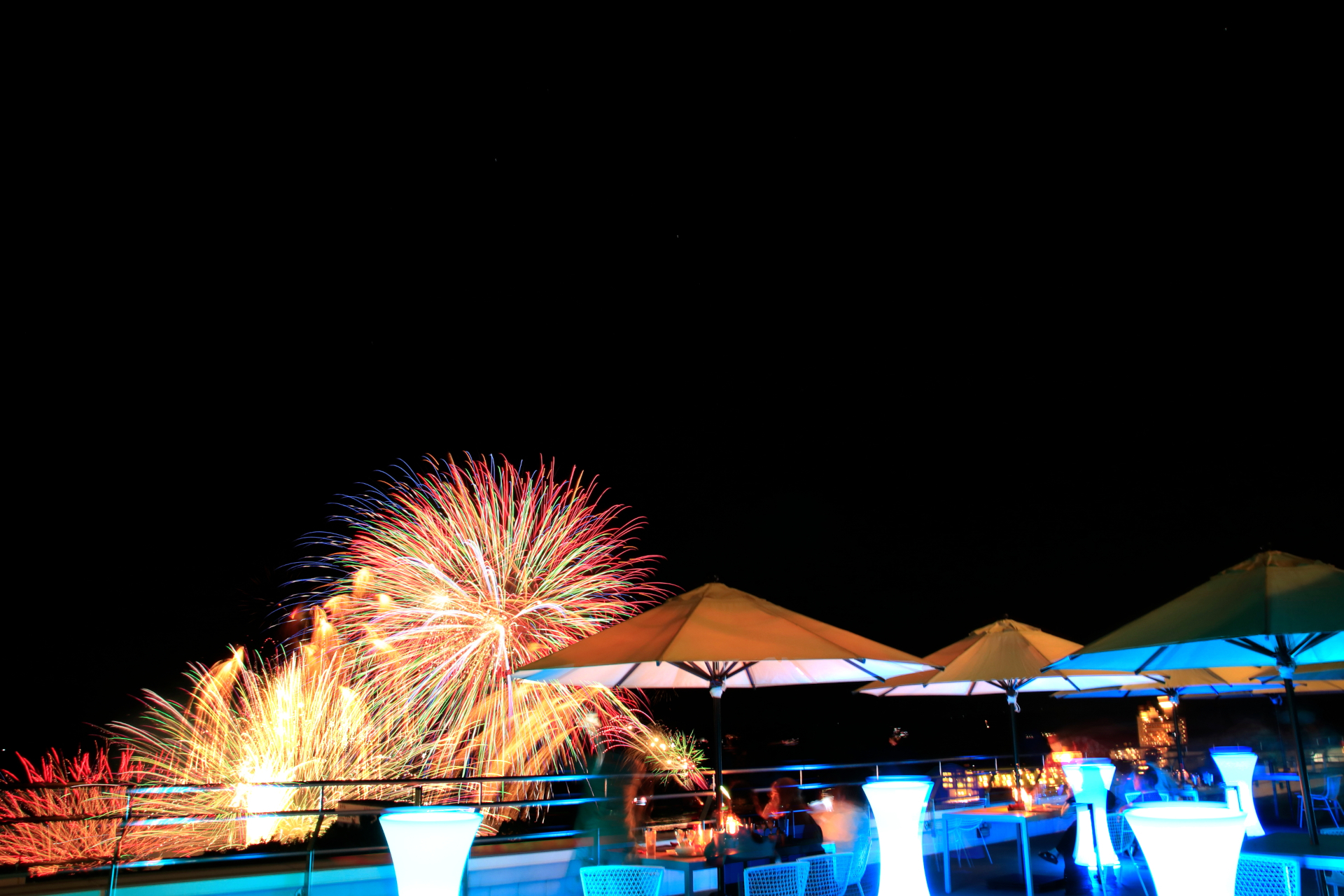 イブニングハイティーとともに花火鑑賞を楽しめる宿泊者限定イベント開催