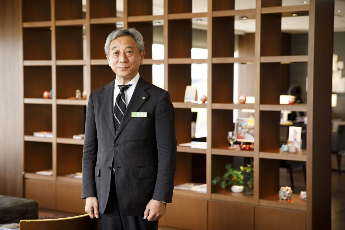 ANAホリデイ・イン金沢スカイ 総支配人の安井一雄さん