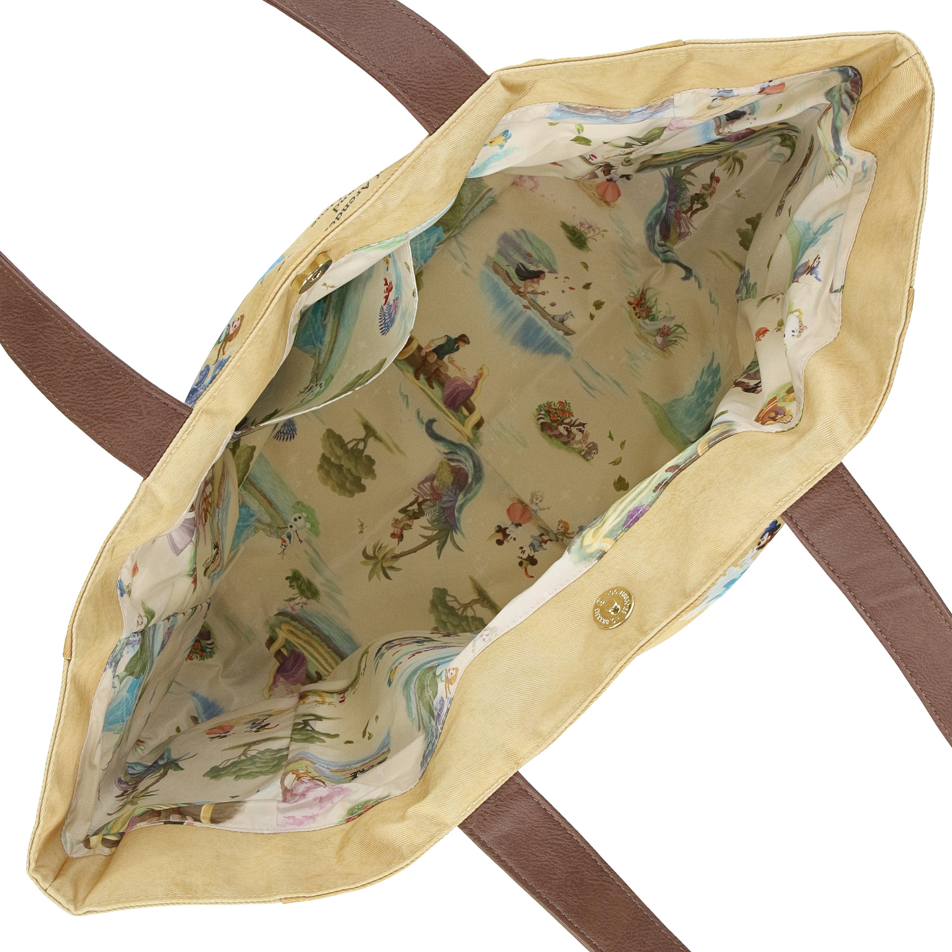 内側もカラーの総柄仕様です