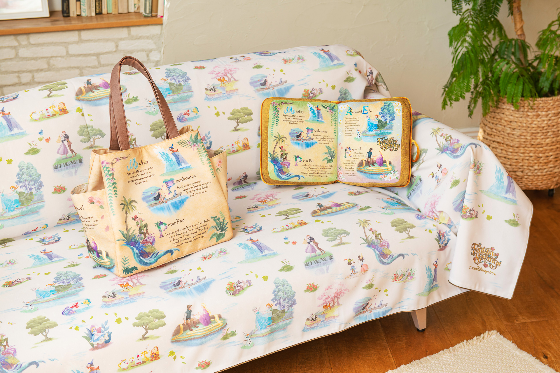 魔法の泉が導くディズニーファンタジーの世界をお家でも！