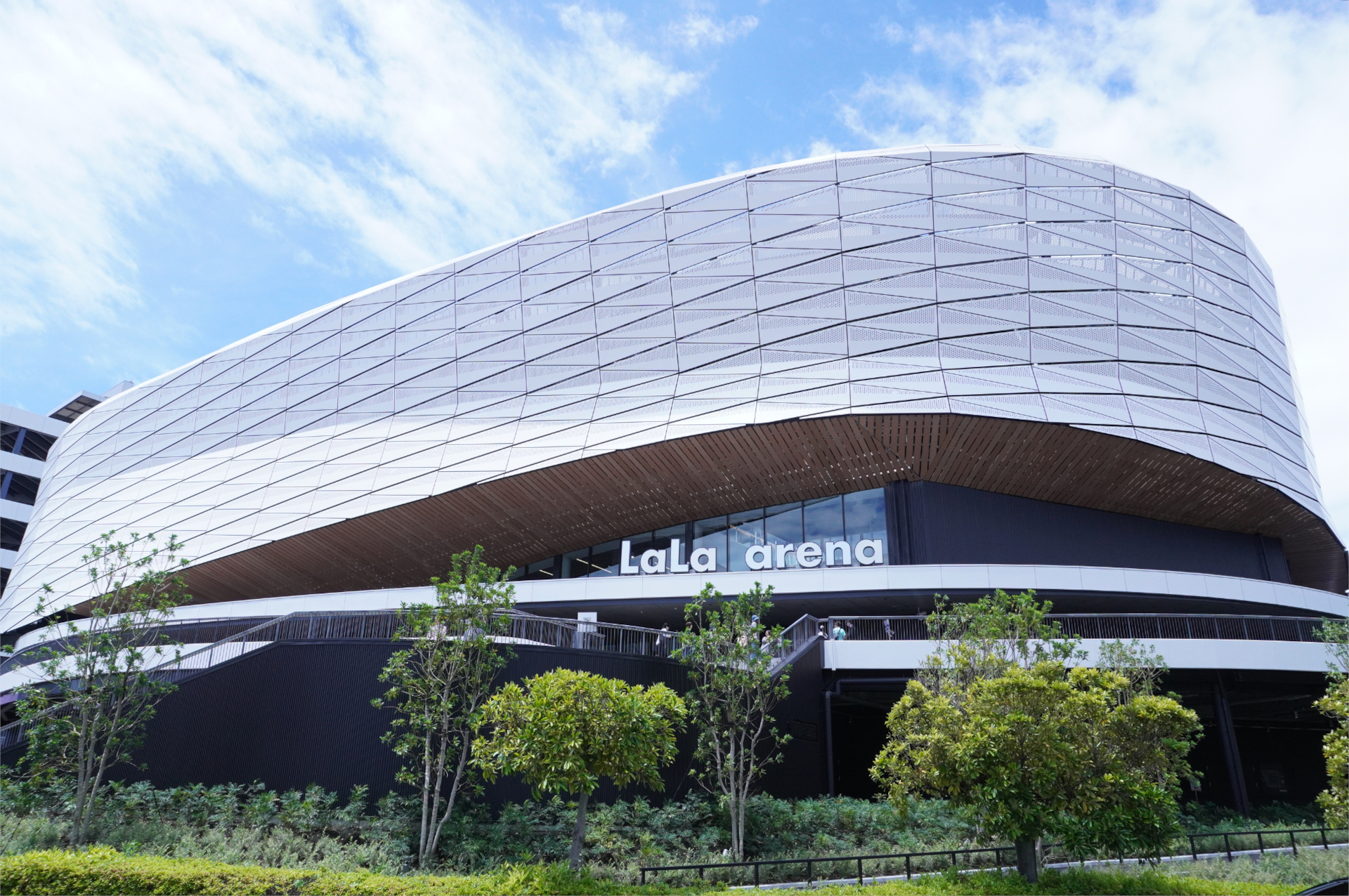 2022年2月に着工し、2024年4月17日に竣工を迎えたばかりの新アリーナ