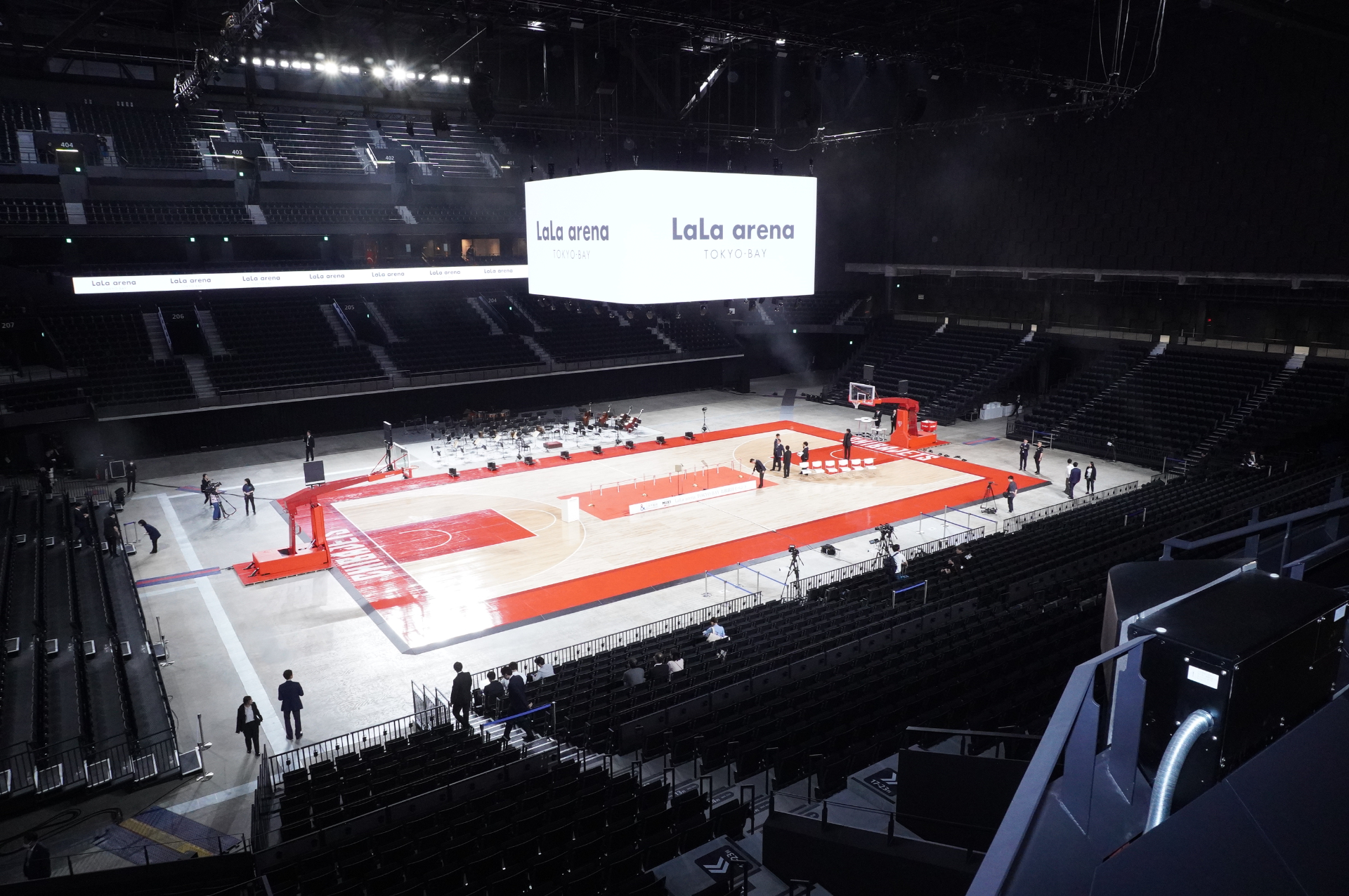 2022年2月に着工し、2024年4月17日に竣工を迎えたばかりの新アリーナ