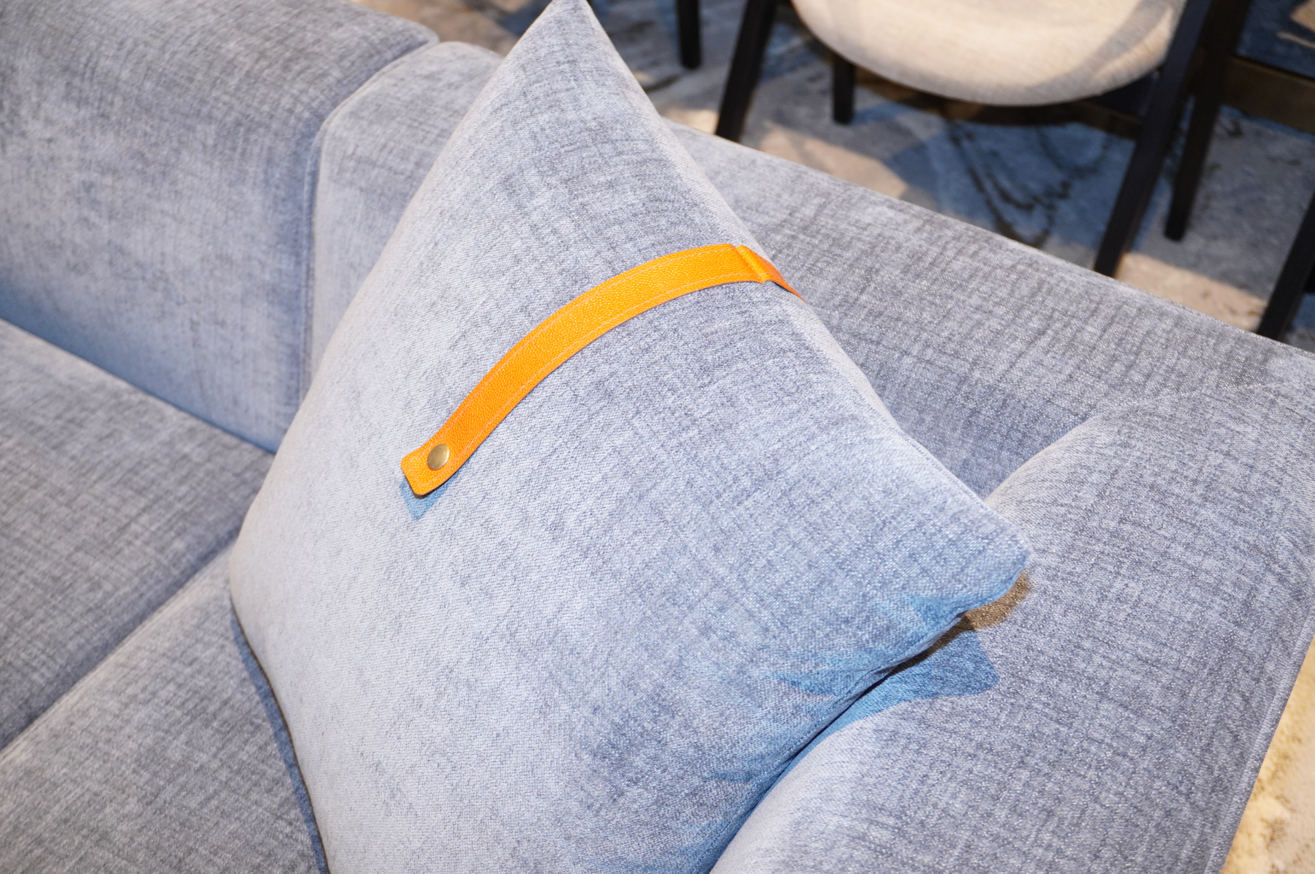 3階はVIPエリア。個室でアリーナを一望できるVIPルームや専用スタンド席、ファン同士が交流できるVIPラウンジなどを設けている。ボールの素材で作られた装飾やボールモチーフのインテリアもあちこちに