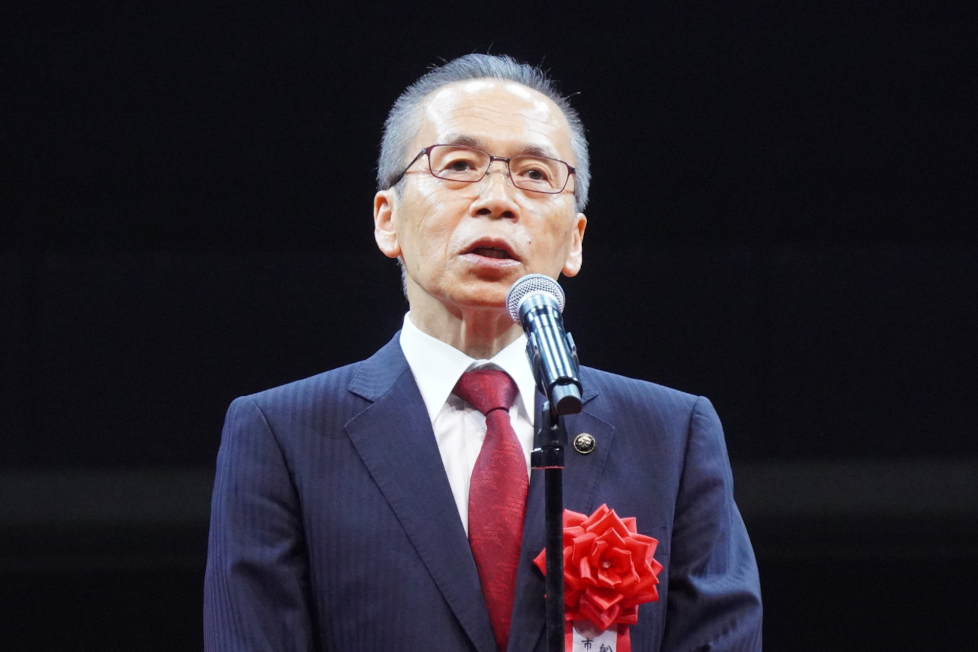 船橋市長 松戸徹氏「ブースターの皆さんだけでなく、船橋市としてもさまざまな期待を持って完成を望んできた。地域住民や建設に携わったすべての関係者に感謝したい」