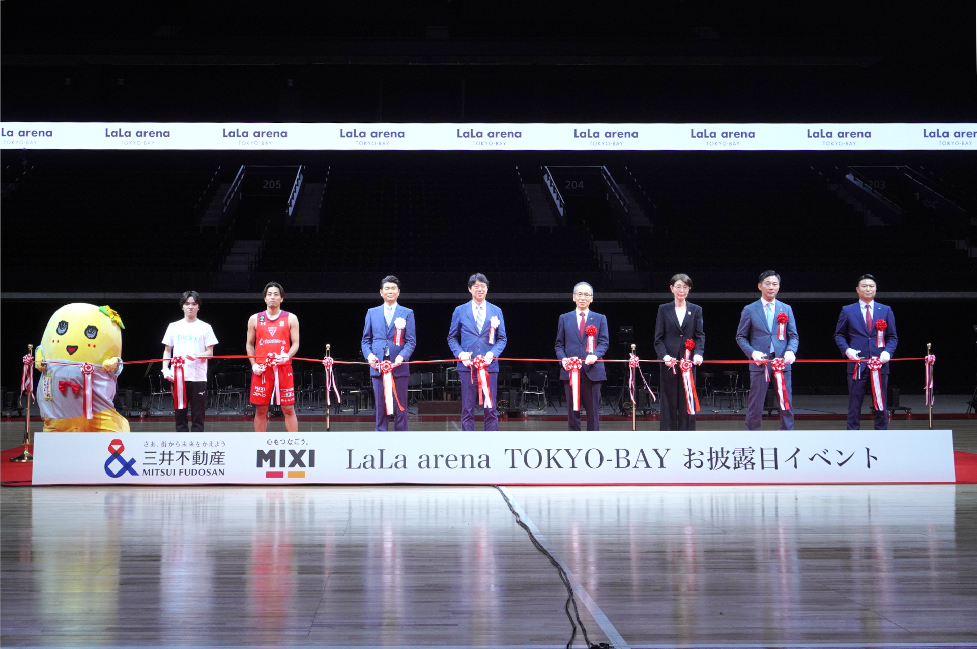 大型多目的アリーナ「LaLa arena TOKYO-BAY（ららアリーナ 東京ベイ）」お披露目イベントで全貌公開