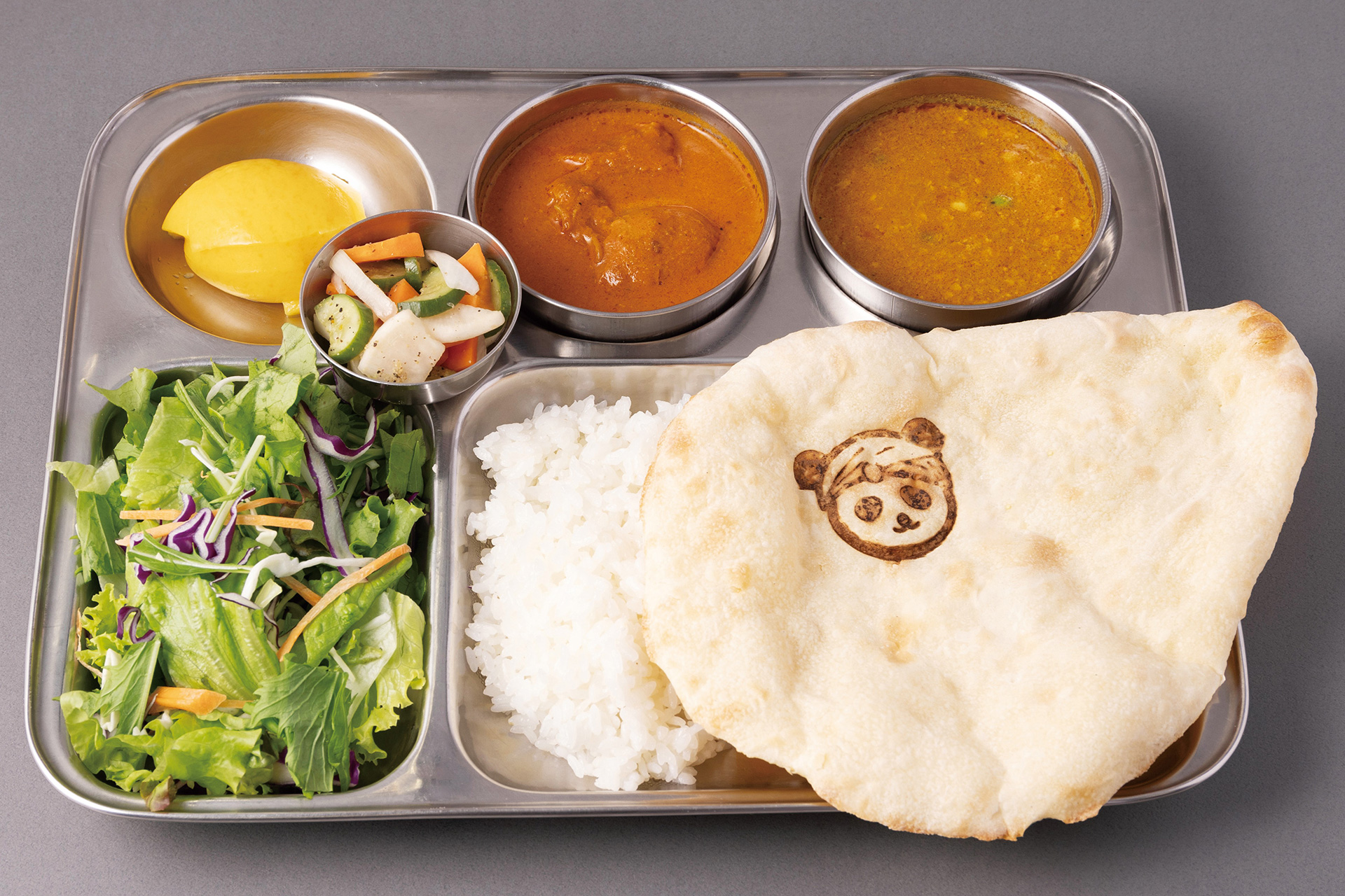 パンダカレーセット（1セット1300円）