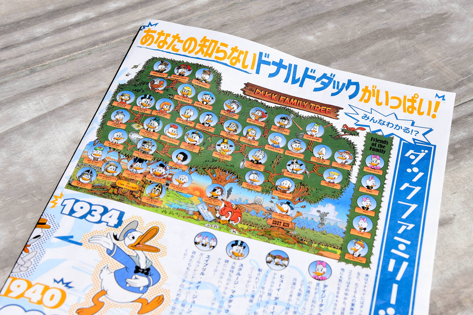 ディズニーストアでドナルドダック尽くしの号外を2日間限定配布！ 愛