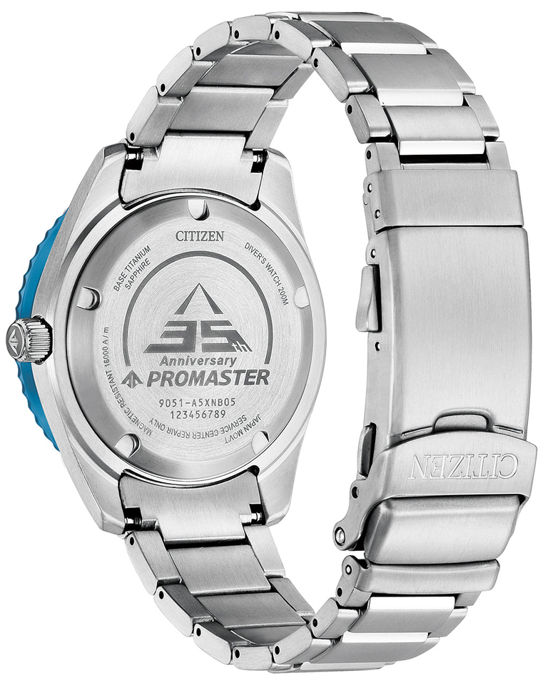 シチズン プロマスター35周年限定モデル、陸・海・空を順次発売。第1弾