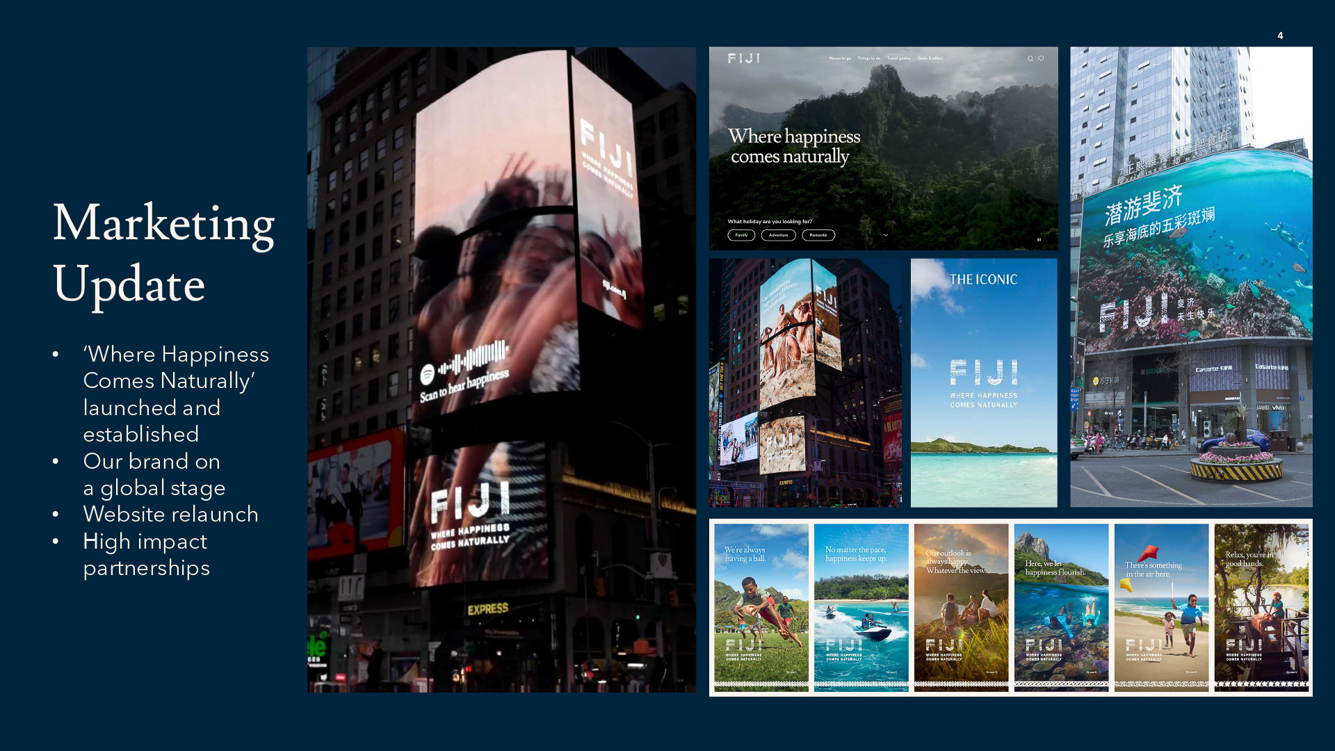 各地でのマーケティング