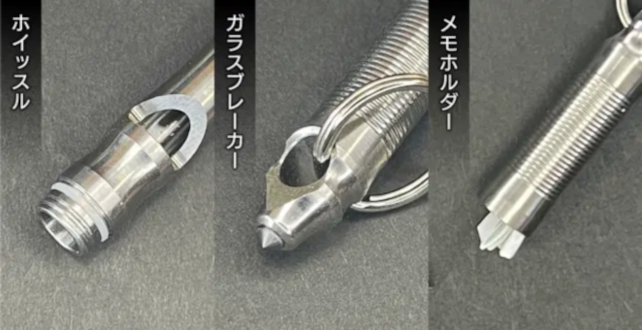 ホイッスルはクルマのクラクションなどと同じ音量