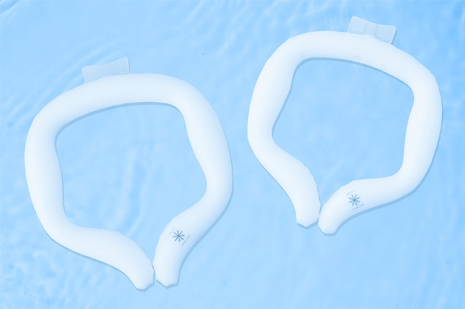 ローソン「五角形が首にフィット！ 超冷感素材ひんやりネッククーラー M size/L size」