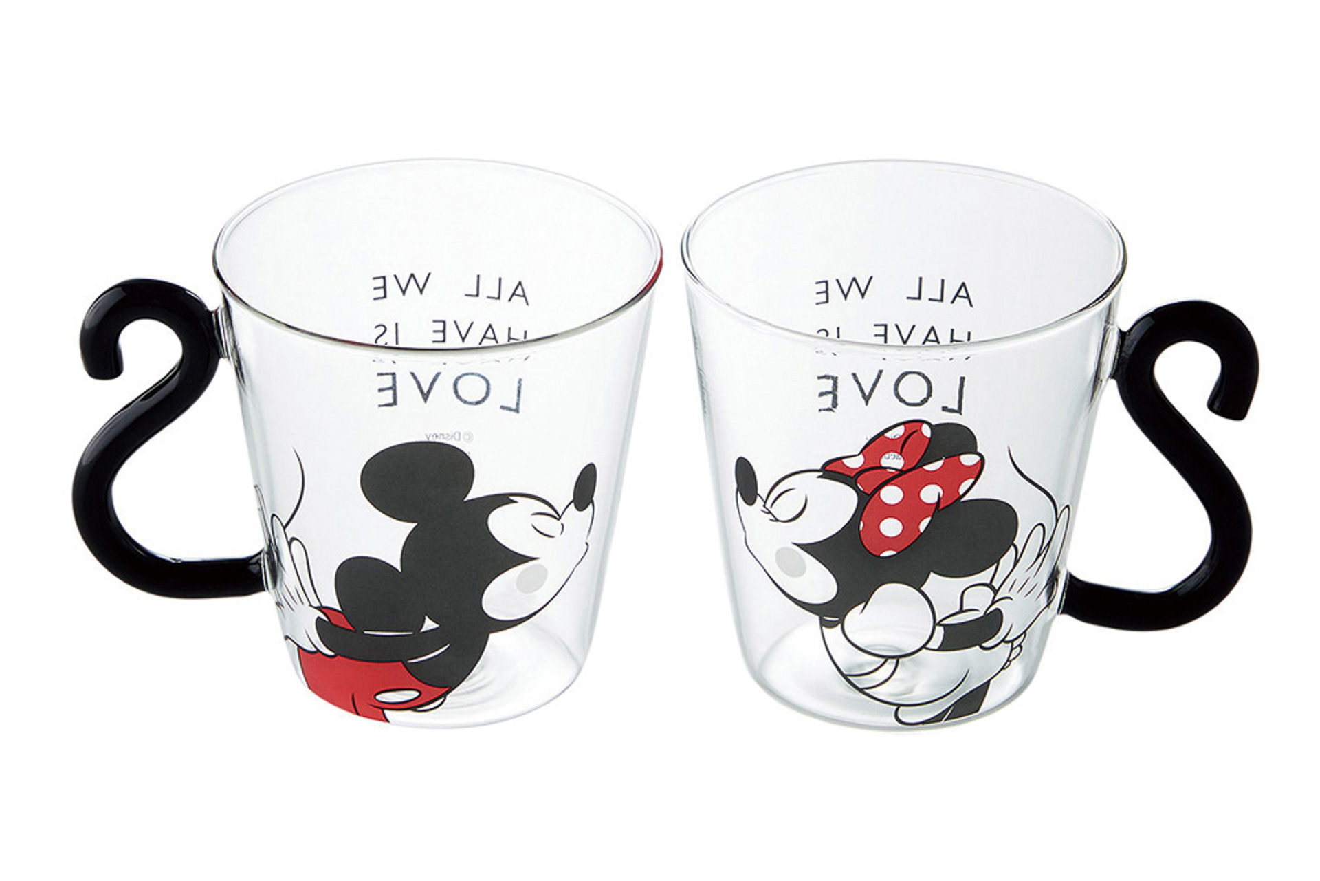 「ミッキー＆ミニー 耐熱ペアマグ」