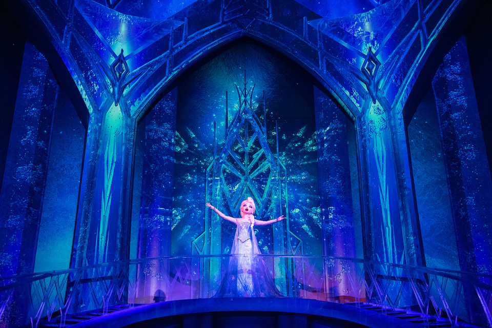 レア】アナ雪 アナのお城と氷の宮殿のプレイセット エルサ