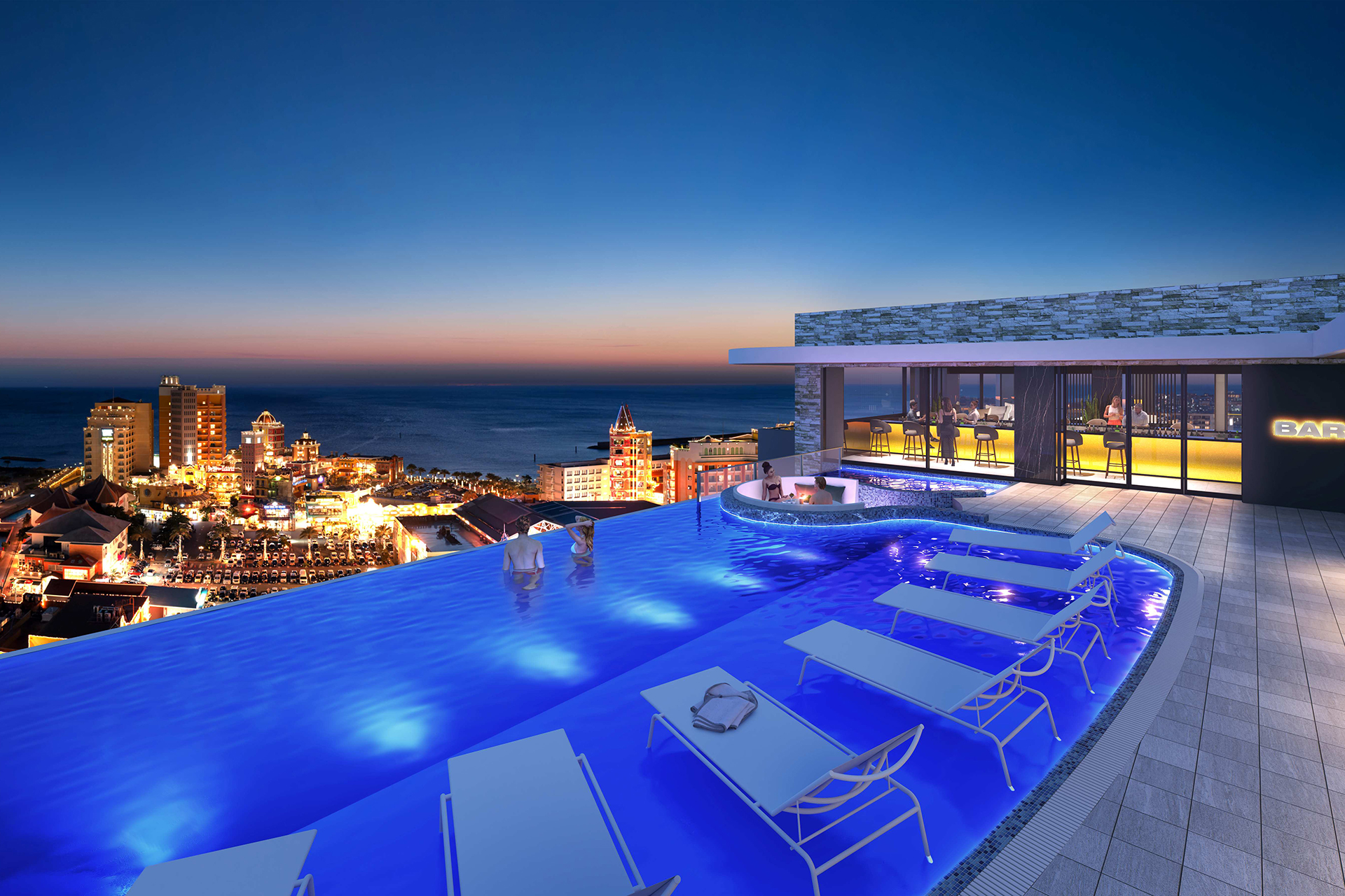 インフィニティプールのイメージ