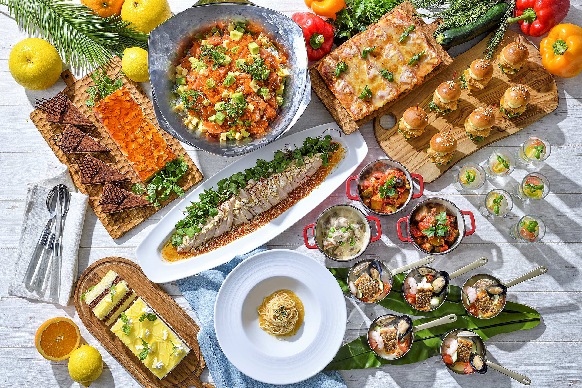 ダイニングで提供する料理のイメージ