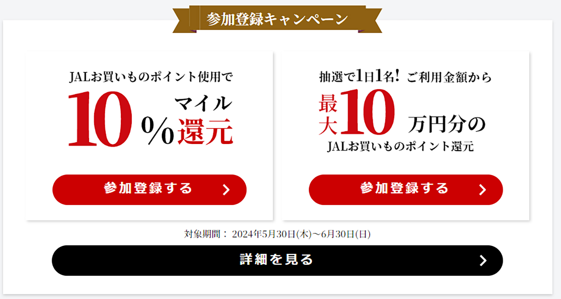 抽選で1日1人に最大10万円分を還元