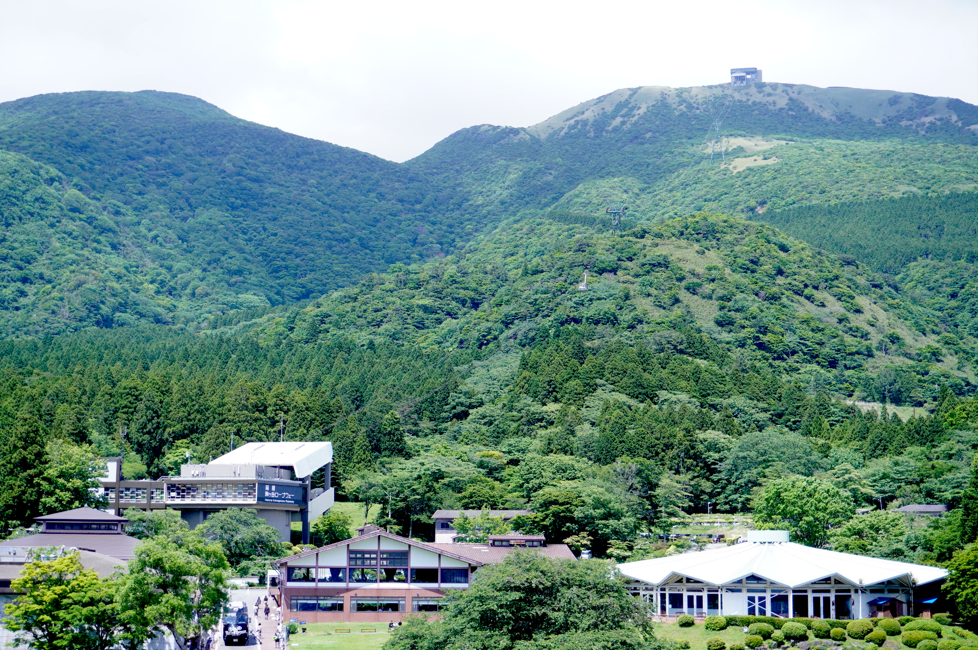 箱根園港で下船すると「箱根駒ケ岳ロープウェー」に乗れる