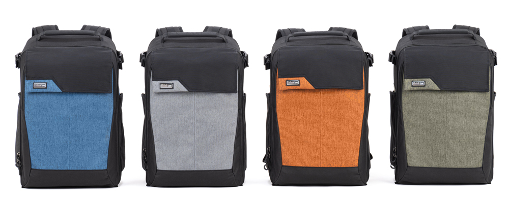 カラーはマリンブルー、クールグレー、キャンプファイヤーオレンジ、コーストグリーンの4種類