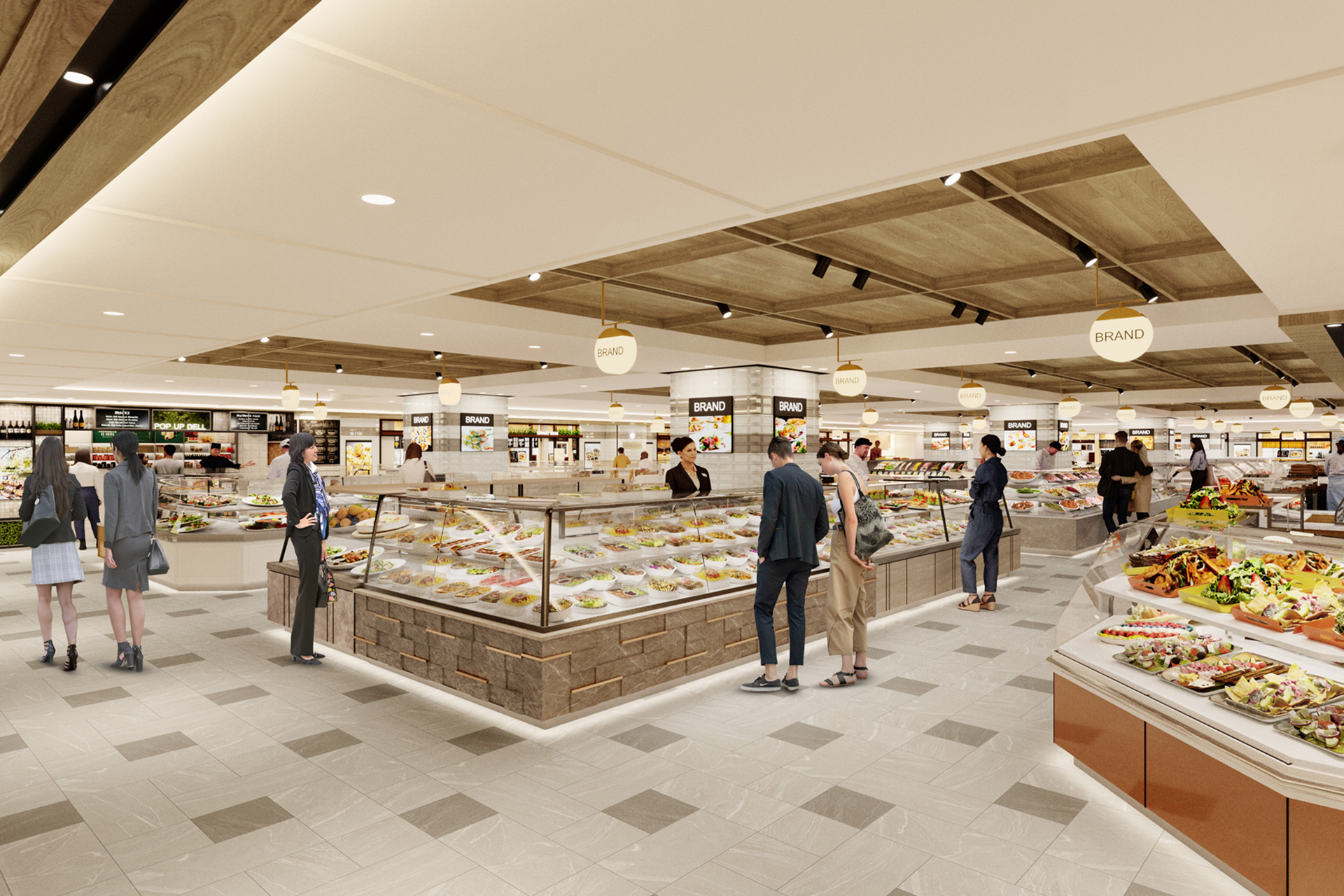 デパ地下のイメージ