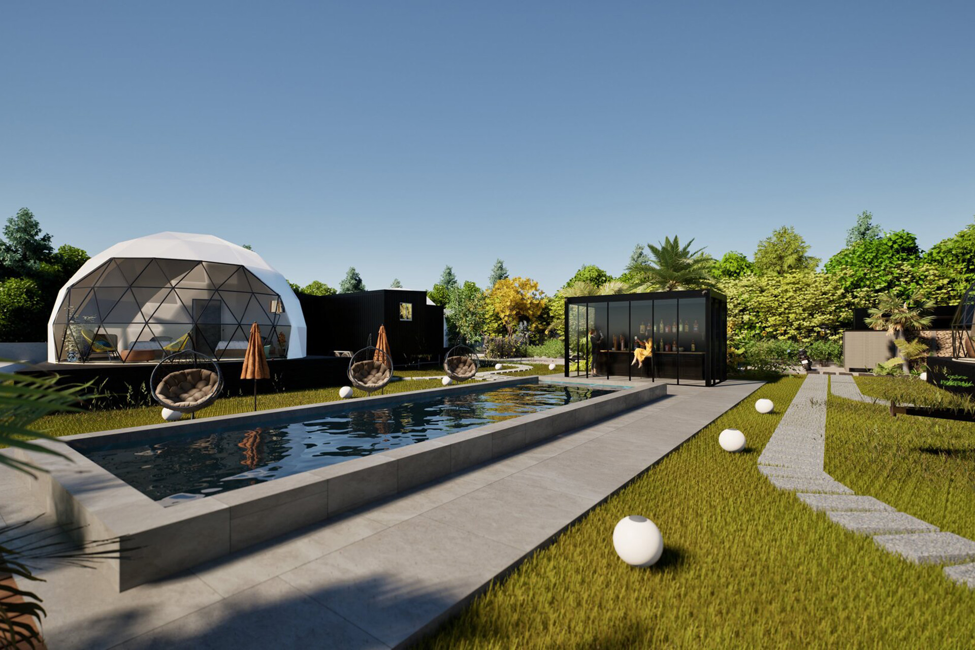 リゾートプール