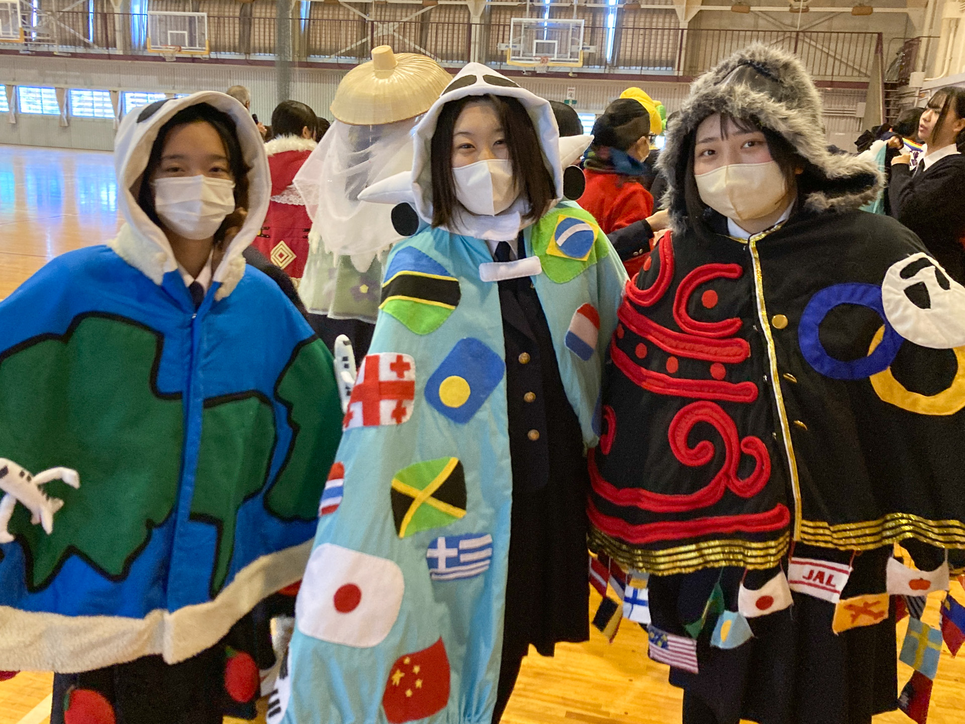 2022年～2024年のJAL青森支店コラボのデザイン角巻