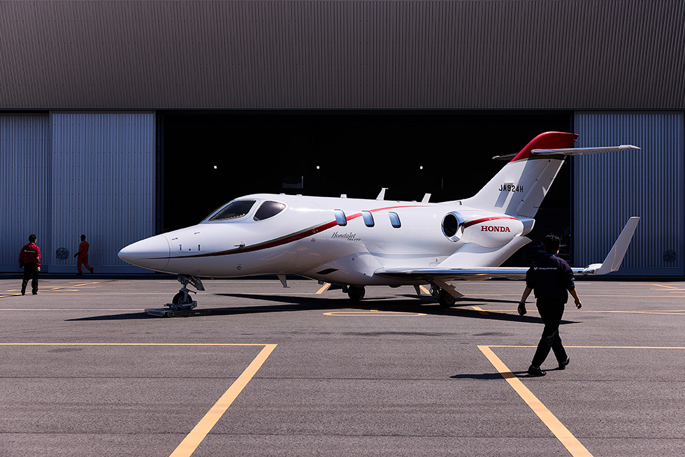 サービスで提供するHondaJet Elite