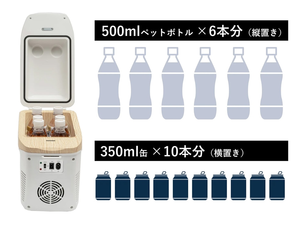 重さ1.7kgのコンパクト冷温庫「ひえぽか」Makuakeで先行販売。-25℃～60