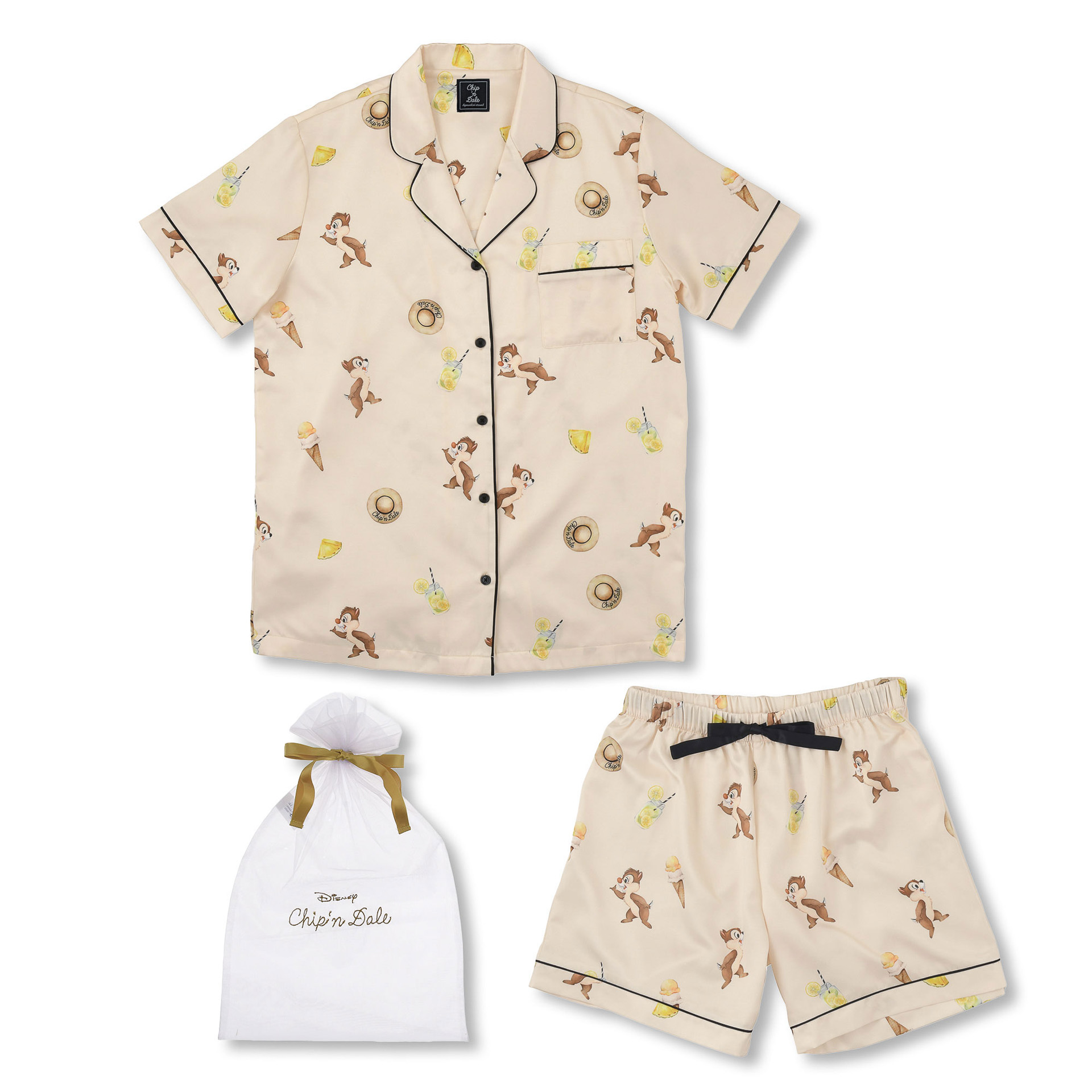 「半袖パジャマ＜チップ＆デール＞」（4800円）