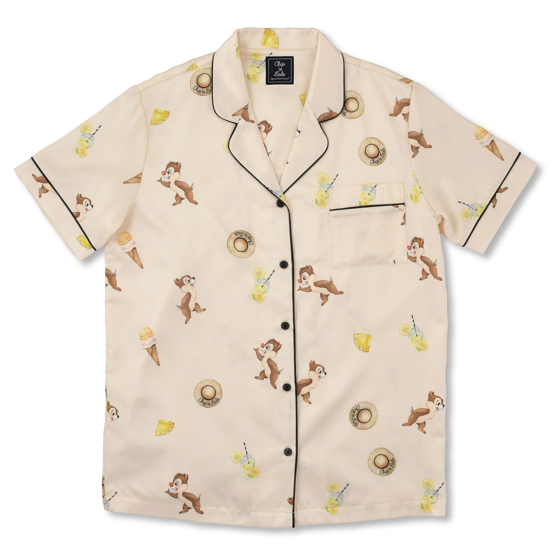 「半袖パジャマ＜チップ＆デール＞」（4800円）