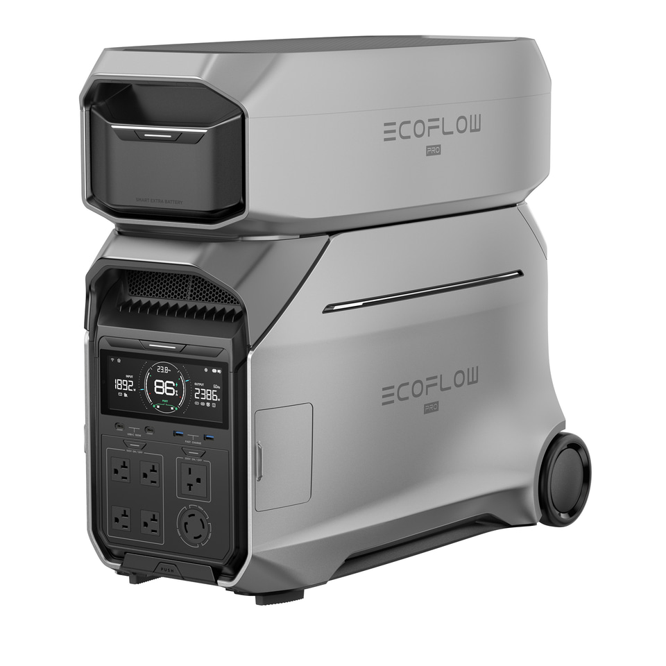 EcoFlow DELTA Pro 3」本日発売。アプリ連携で機器コントロール