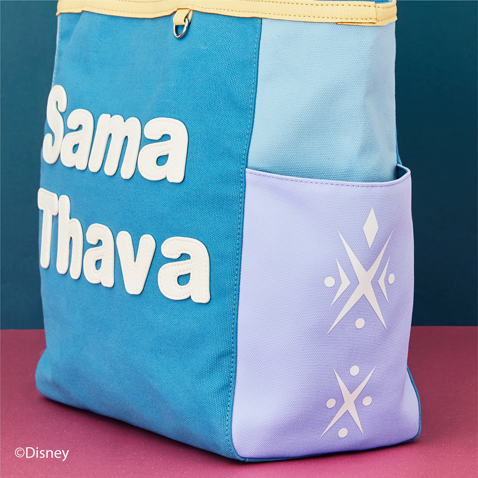 超レア 新品未使用タグ付き サマンサタバサ アナ雪コラボ 2WAY ハンドバッグ 新品未使用】Samantha Thavasa アナと雪の女王 2WAYバッグwith丸ポーチ