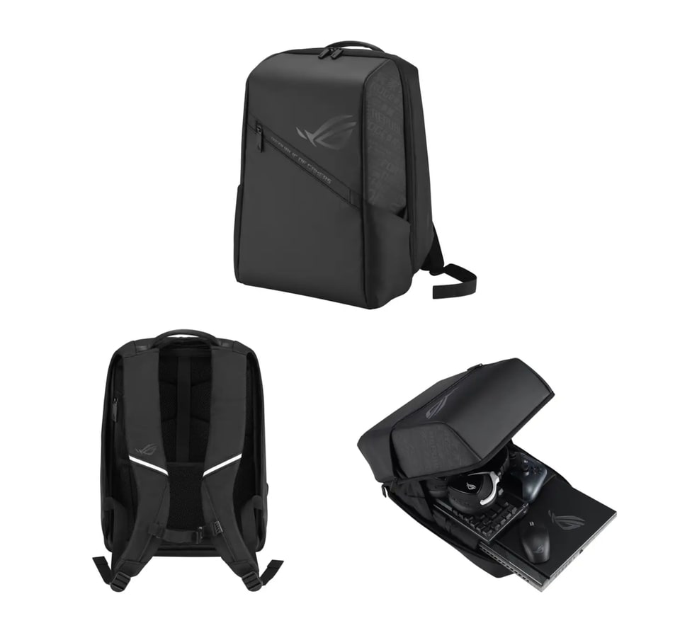 ASUS、ゲーミングデバイス用スーツケース/ショルダーバッグ/バック