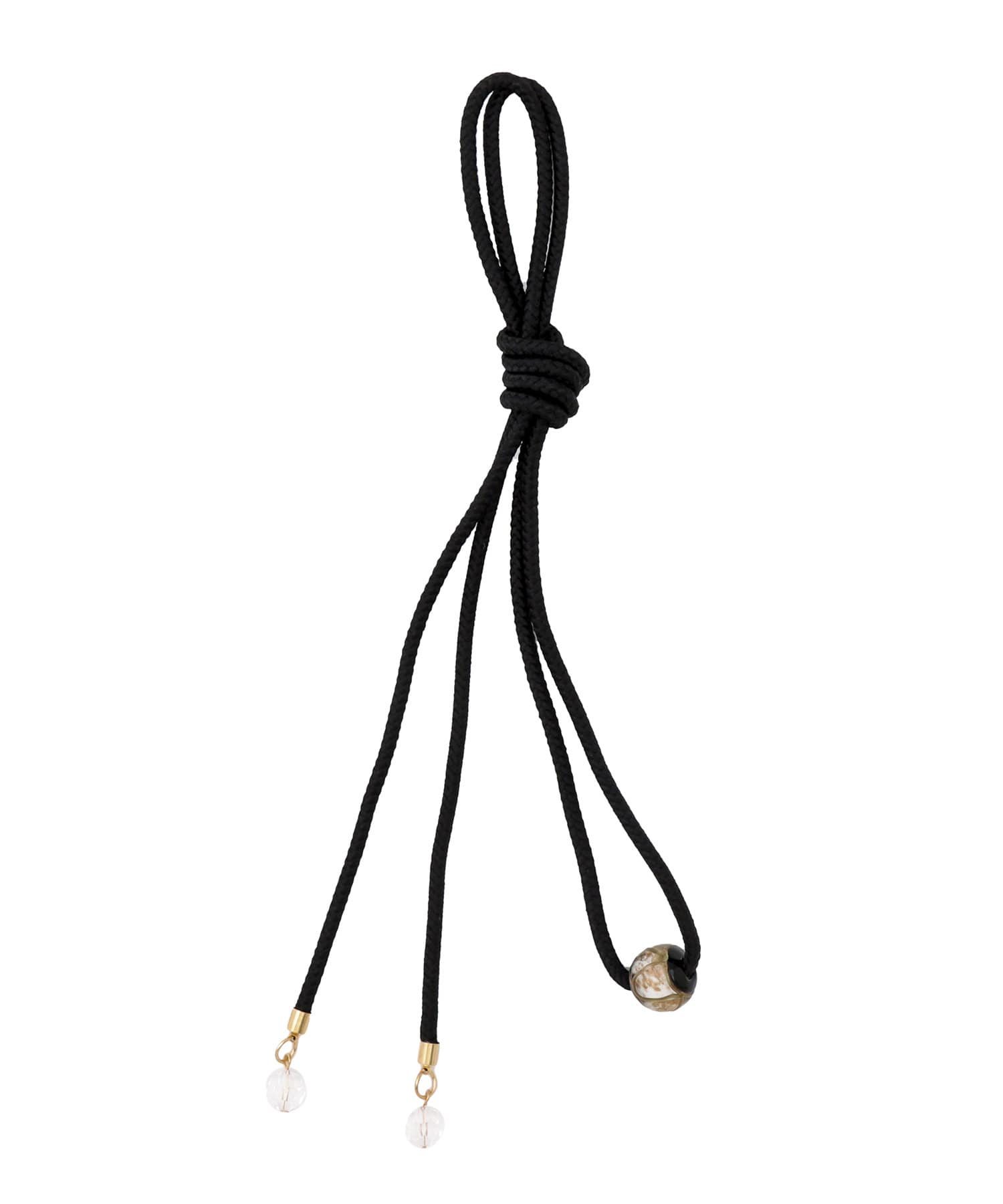 「アクリルボール付き飾り紐」（550円）