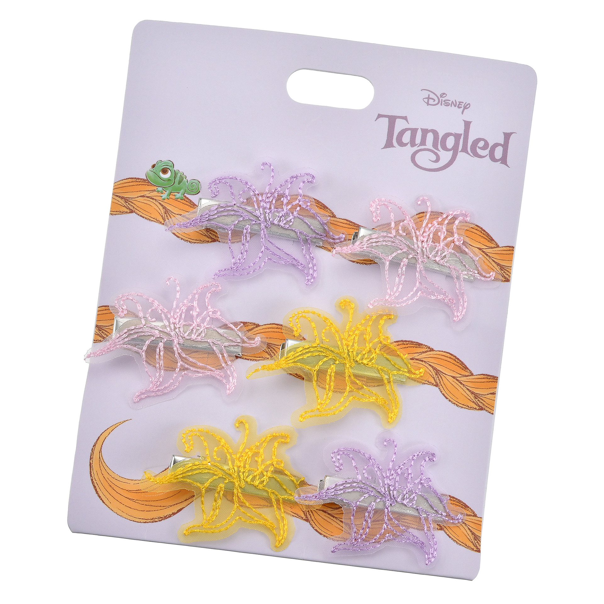 「ヘアクリップセット＜塔の上のラプンツェル＞」（2200円）