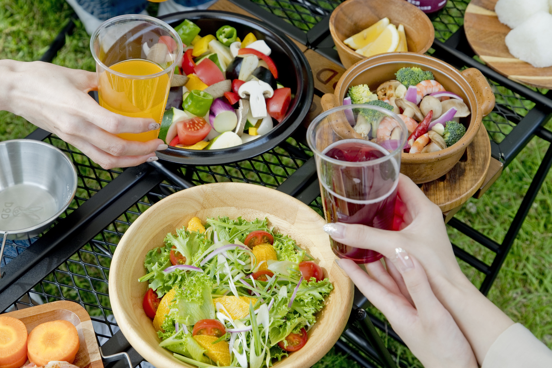 食材付きプランは3種類から選べる