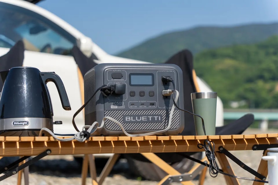 ブルーティ、448Whの軽量ポータブル電源「AC50B」。本体2万円引きの