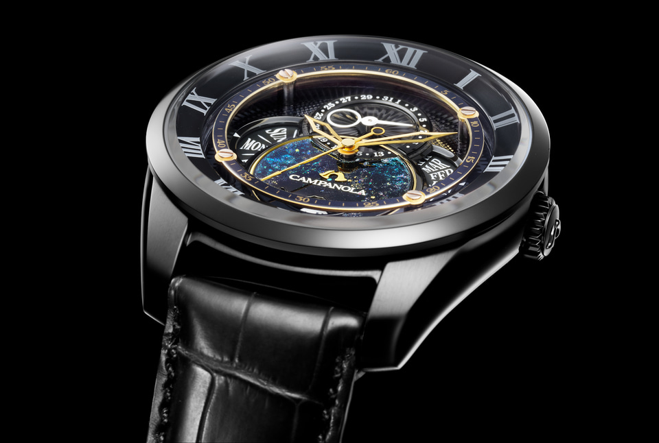 シチズン、「カンパノラ」限定2モデル。漆ダイヤルで宇宙と星の