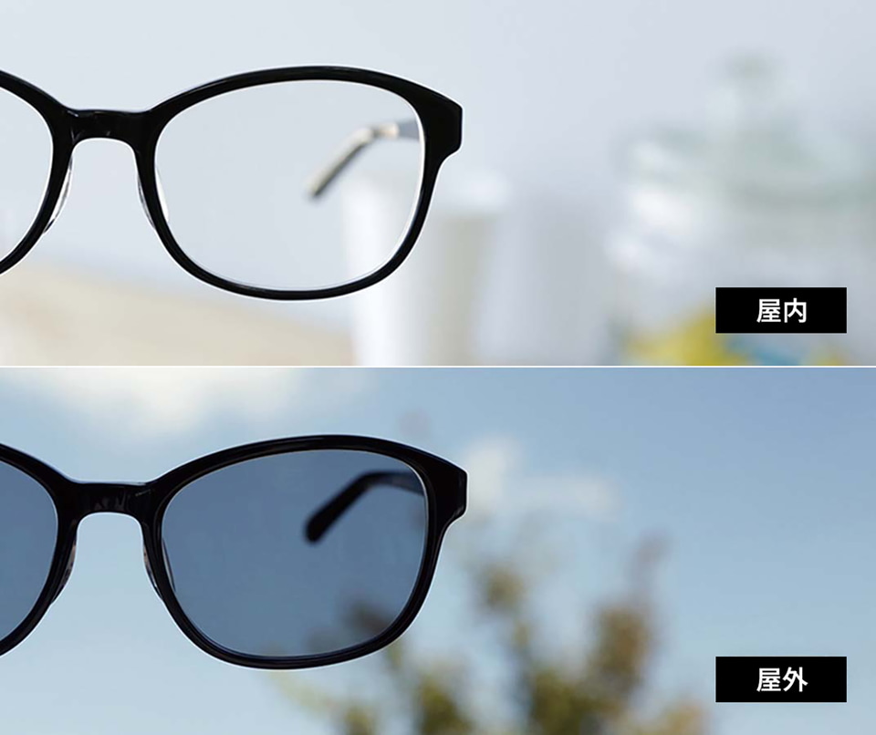 Zoff、調光レンズにブルー/グリーンの新カラー登場。UV420レンズで