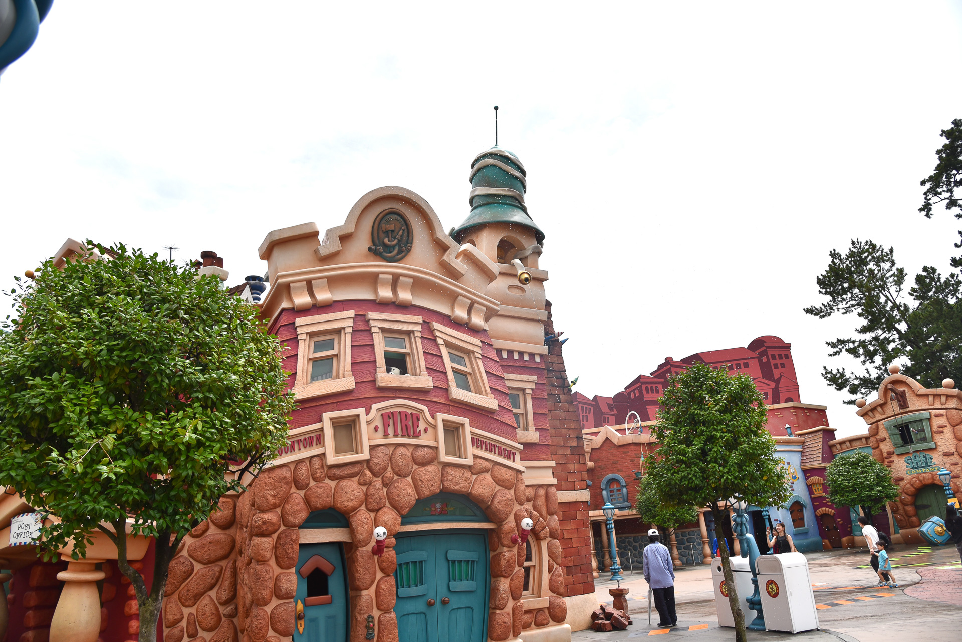 消防署からも水が出てくる