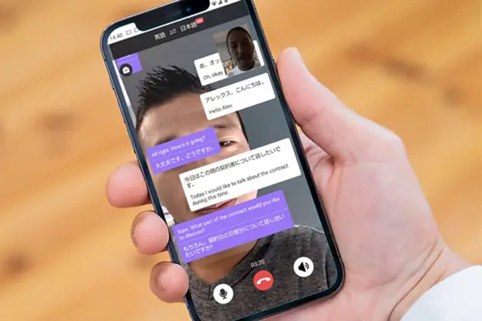 スマホリングで138言語の翻訳・録音・文字起こしができる「Speak